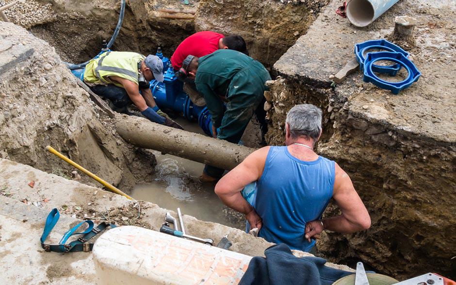 travaux assainissement Guérard
