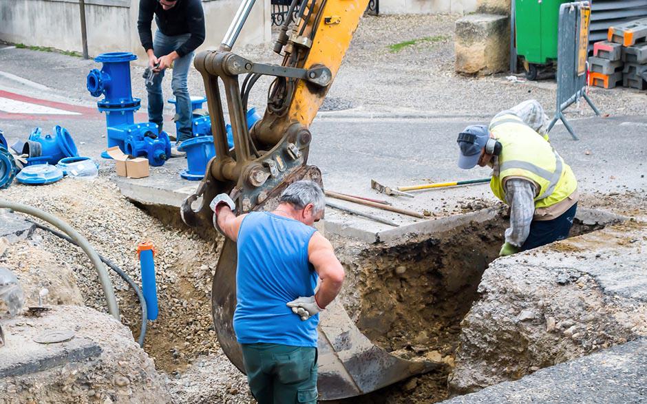 travaux assainissement Villeneuve-sur-Bellot